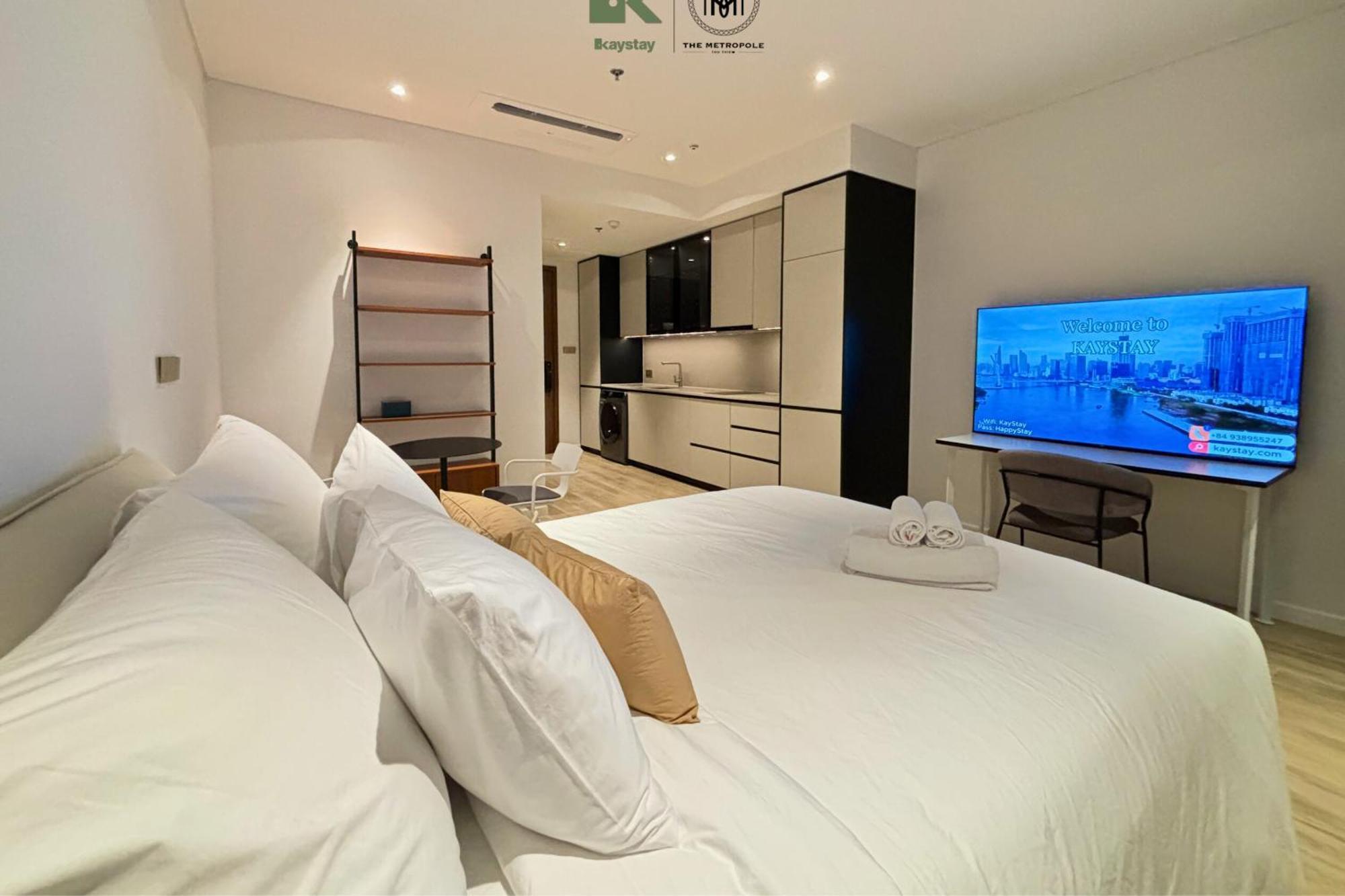 הו צ'י מין סיטי The Metropole Opera Residence By Kaystay חדר תמונה